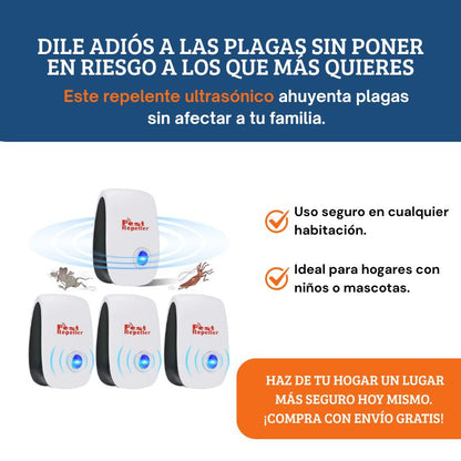 Repelente ultrasónico de plagas