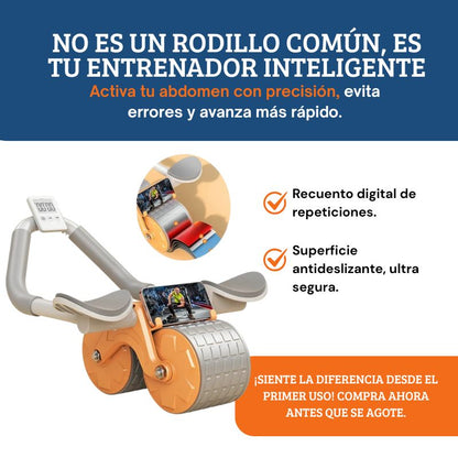 Rueda Abdominal Doble Antirrebote