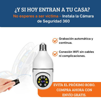Cámara de seguridad 360