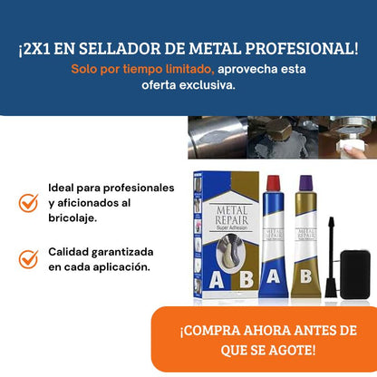 Sellador de Metal Profesional 2x1