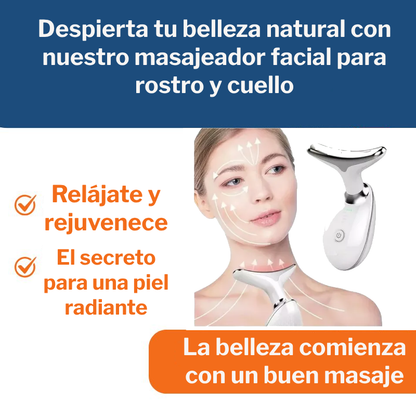 Masajeador Facial para Rostro y Cuello