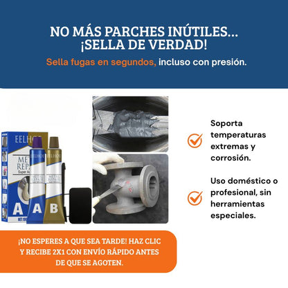 Sellador de Metal Profesional 2x1