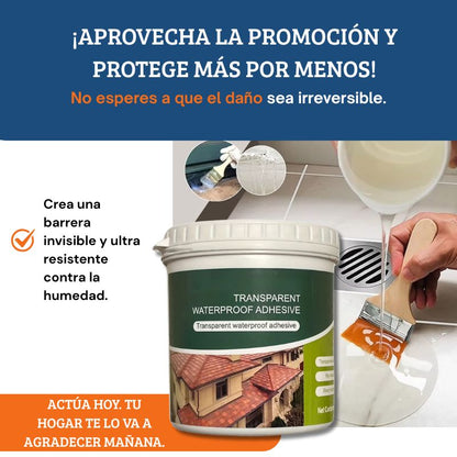 Líquido de Sellado Transparente Resistente al Agua