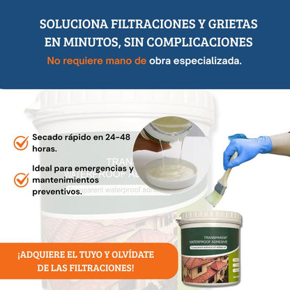 Líquido de Sellado Transparente Resistente al Agua
