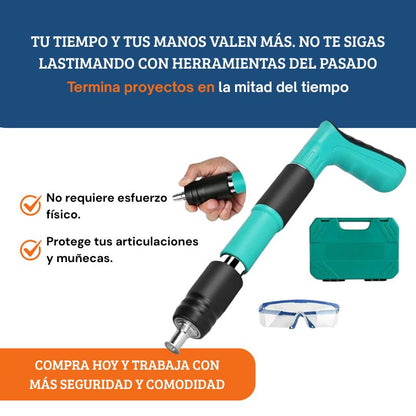 PISTOLA REMACHADORA DE CLAVOS PROFESIONAL