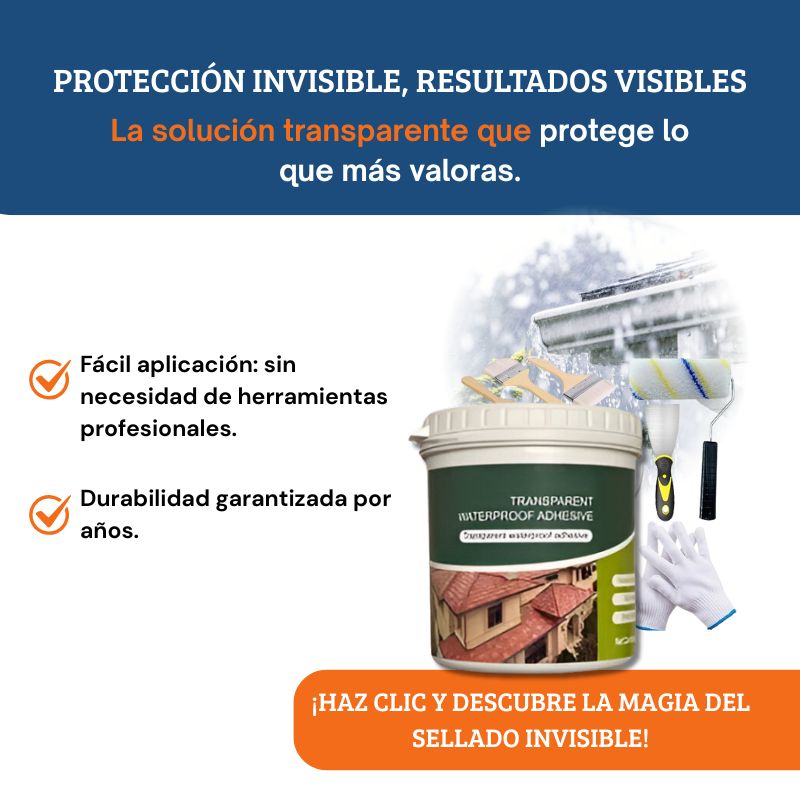 Líquido de Sellado Transparente Resistente al Agua