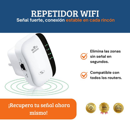 Repetidor WiFi G de 300 Mbps