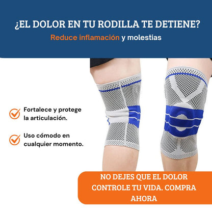 Rodillera ortopédica con soporte