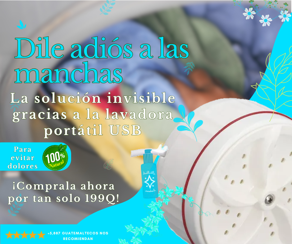 Mini lavadora portátil USB