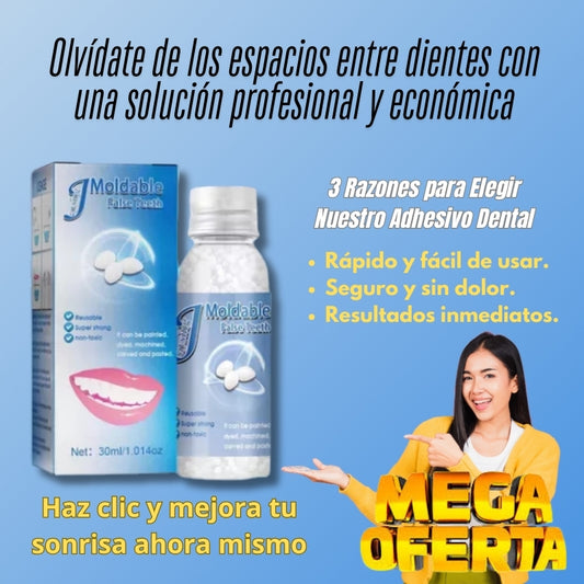 Resina Moldeable Reparadora de Dientes