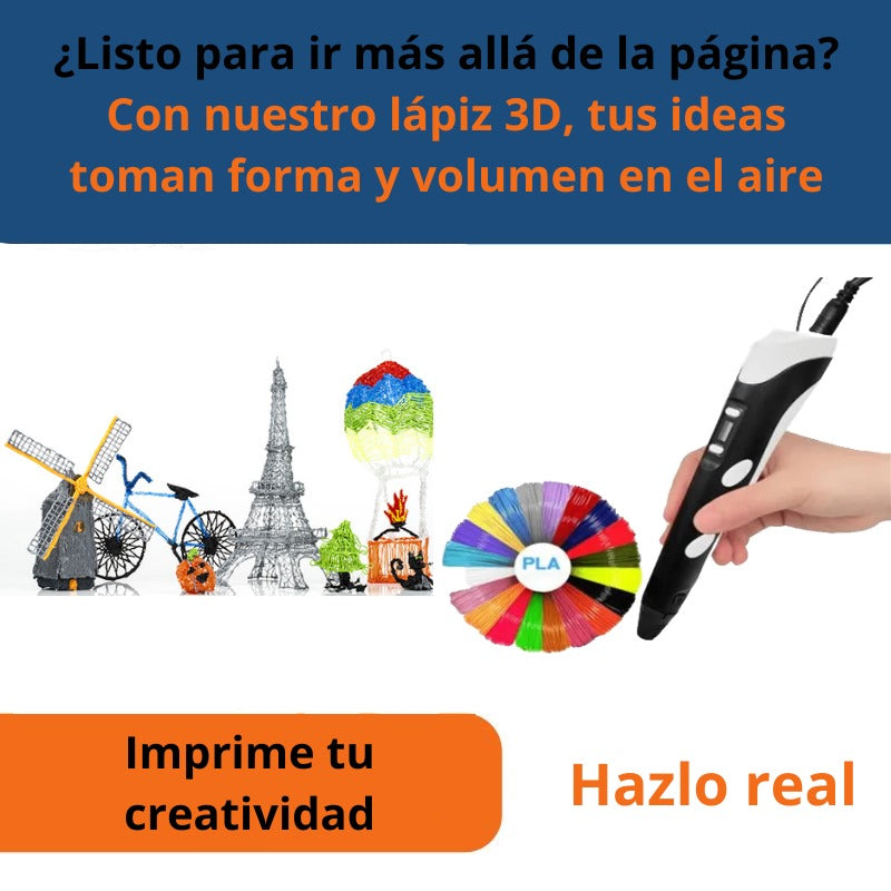 Lapiz 3D para Dibujos