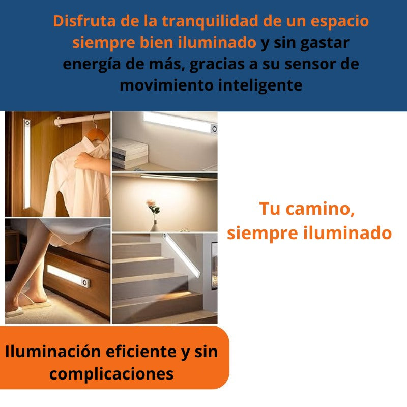 Luz Led con Sensor de Movimiento