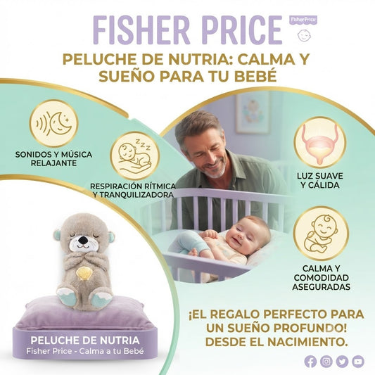 Peluche de Nutria - Fisher Price