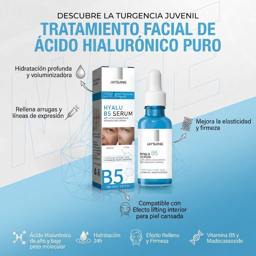 Tratamiento Facial De Ácido Hialurónico Puro